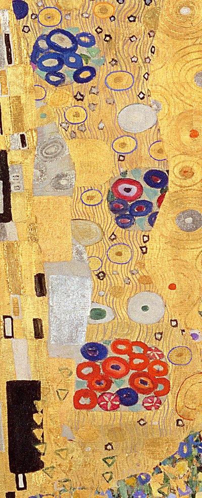 The Kiss (detail) by Gustav Klimt
